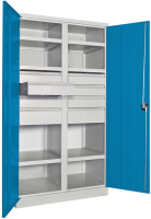 Schwerlastschrank m.Türen
B1040xT630xH1950 mm
6 FB, SL 6xFH 125,2x175mm