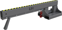 Teleskop-Lader KT-K 2,5
lackiert, Mausgrau
2000x490x480mm