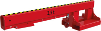 Teleskop-Lader KT-K 2,5
lackiert, Feuerrot
2000x490x480mm