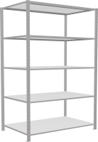 Großfachregal GR RAL7035
 2000x1300x800 mm 250 kg