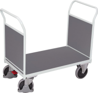Doppel-Stirnwandwagen
mit Holz
RAL 7035
