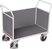 Dreiwandwagen
mit Holz
RAL 7035