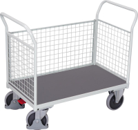 Dreiwandwagen
mit Draht
RAL 7035
