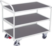 Tischwagen mit
3 Ladeflächen
RAL 7035