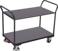 Tischwagen mit
2 Ladeflächen
RAL 7016