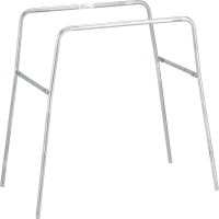 Bodengestell aus
verzinktem Stahlrohr
für Spülwanne 75 ltr.