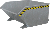 Kippbehälter mit
Abrollautomatik
niedrige Bauhöhe
1000 Liter,  verz.