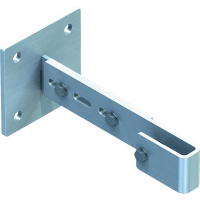 Wandhalter verstellbar
für Wandabstand 275-375mm