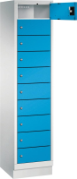 Laptopschrank 1x10Fächer
B420xT500xH1800 mm
RAL 7035/5012