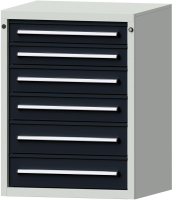 Format Schubladenschrank
B760xT700xH1000mm
RAL7035/7016