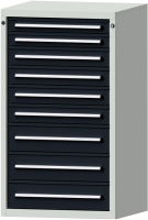 Format Schubladenschrank
B760xT700xH1300mm
RAL7035/7016
