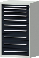 Format Schubladenschrank
B760xT700xH1300mm
RAL7035/7016