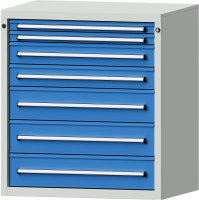 Format Schubladenschrank
B910xT700xH1000mm
RAL7035/5012