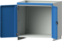 Aufsatzschrank leer
B865 x T720 x H800 mm
RAL 7035/5012 mit Türen