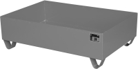 Auffangwanne mit
geraden Wänden
ohne Gitterrost, 224 ltr.