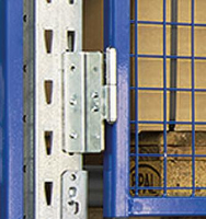 Flügeltürenhalter
20/50 VE 4 Stück RAL 7035