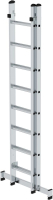 Alu-Mehrzweckleiter
2x8 Sprossen
Leiterlänge 4,18m ausgef.