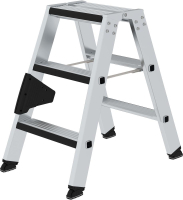 Alu-Stehleiter
2x3 Stufen relax-step
Gesamthöhe 0,67 m