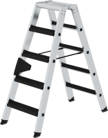 Alu-Stehleiter
2x5 Stufen relax-step
Gesamthöhe 1,14 m