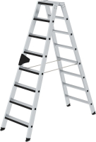 Alu-Stehleiter
2x8 Stufen relax-step
Gesamthöhe 1,85 m