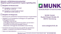 Kennzeichnungsschild
für Fallschutzeinrichtung
