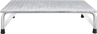 Alu-Arbeitspodest
Standfläche 1000x600 mm
Podesthöhe 0,25 m
