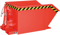 Spänebehälter SGU 500 l
780xT1140xH680 mm
RAL3000 Tragkraft 1000kg