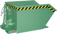 Spänebehälter SGU 500 l
780xT1140xH680 mm
RAL6011 Tragkraft 1000kg