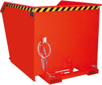 Spänebehälter SGU 1500 l
1280xT1640xH1090 mm
RAL3000 Tragkraft 1500kg
