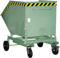 Kastenwagen KW-ET 600 l
B1070xT1395xH1220 mm
RAL6011 Tragkraft 300kg