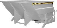 Kippbehälter BKC 3000 l
B2280xT2310xH1220 mm
RAL7005 Tragkraft 2500kg