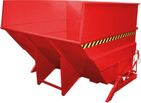 Kippbehälter BKC 5000 l
B2280xT2310xH1740 mm
RAL3000 Tragkraft 2500kg