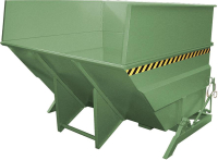 Kippbehälter BKC 5000 l
B2280xT2310xH1740 mm
RAL6011 Tragkraft 2500kg