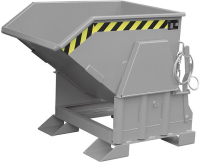 Kippbehälter BK 300 l
B850xT1150xH945 mm
RAL7005 Tragkraft 750kg