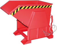 Kippbehälter BK 500 l
B850xT1430xH1070 mm
RAL3000 Tragkraft 1000kg