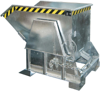 Kippbehälter BK 500 l
B850xT1430xH1070 mm
vzk Tragkraft 1000kg