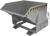 Kippbehälter BK 1000 l
B1400xT1430xH1070 mm
RAL7005 Tragkraft 2000kg