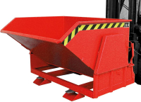 Kippbehälter BK 1200 l
B1650xT1430xH1070 mm
RAL3000 Tragkraft 2000kg