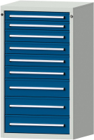 Format Schubladenschrank
B760xT700xH1300mm
RAL7035/5010