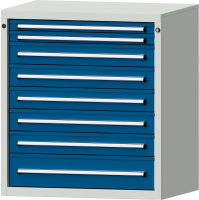 Format Schubladenschrank
B910xT700xH1000mm
RAL7035/5010