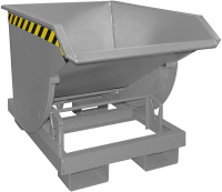 Kippbehälter BKM 500 l
B820xT1550xH1045 mm
RAL7005 Tragkraft 2500kg