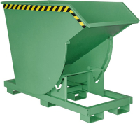 Kippbehälter BKM 750 l
B820xT1760xH1270 mm
RAL6011 Tragkraft 3000kg