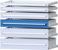 Format Schublade
B600xT600xFH150mm
RAL 5012