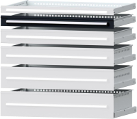 Format Schublade
B600xT600xFH90mm
RAL 7016