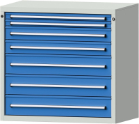 Format Schubladenschrank
B1060xT675xH1000mm
RAL7035/5012