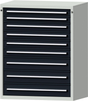 Format Schubladenschrank
B1060xT675xH1300mm
RAL7035/7016