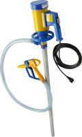 Laborpumpen-Set PP
elektrisch (200 l Faß)
Tauchtiefe 1000 mm