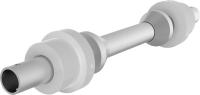 Kabeltrommelachse
D60,3xB900 mm
mit Zentrierstücke