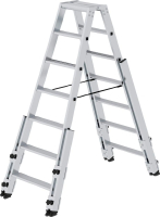 Alu-Stehleiter
2x7 Stufen
Gesamthohe 1,61 m