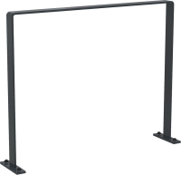 Fahrrad-Anlehnbugel
verzinkt, L 1000 mm
zum Aufdubeln